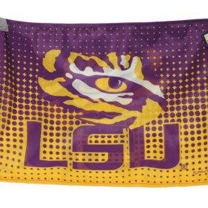 LSU TIGERS CAR FLAG DOT PATTERN