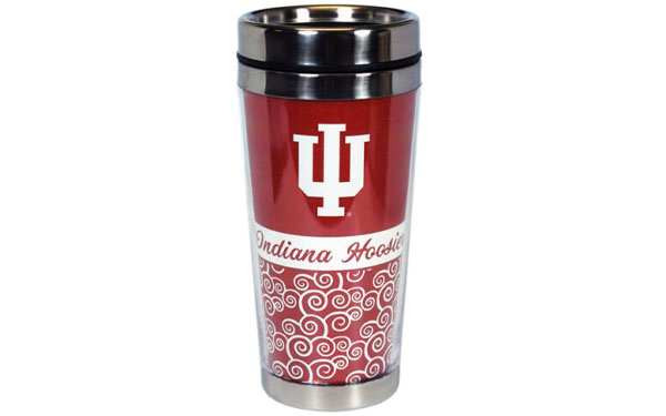 Indiana Hoosiers drink tumbler
