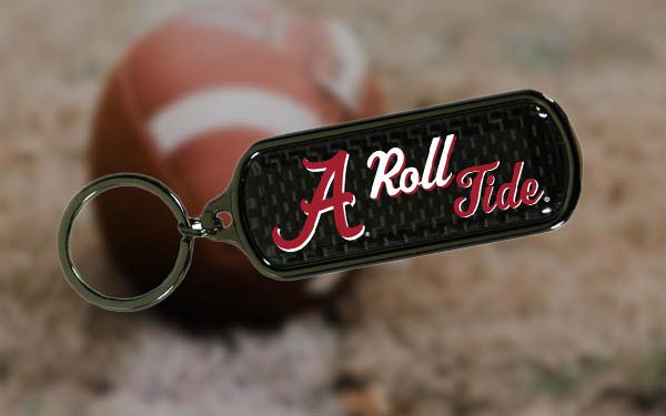 A Roll Tide keychain