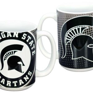 MICHIGAN STATE SPARTANS MUG GRANDE DOT PATTERN