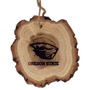 OREGON STATE BEAVERS ORNAMENT WOOD SLICE