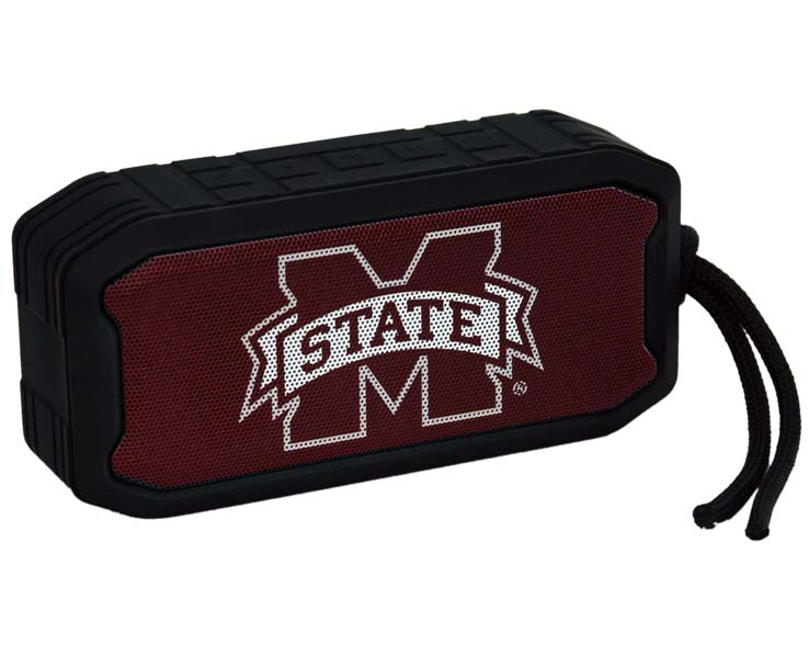 MISSISSIPPI STATE BULLDOGS RUGGED BLUETOOTH SPEAKER