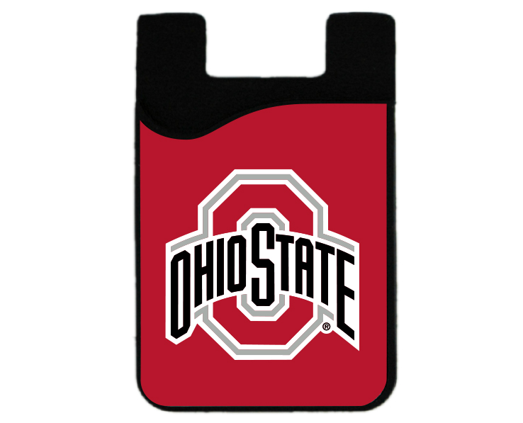 OHIO STATE BUCKEYES MEDIA CELL PHONE CARD HOLDER