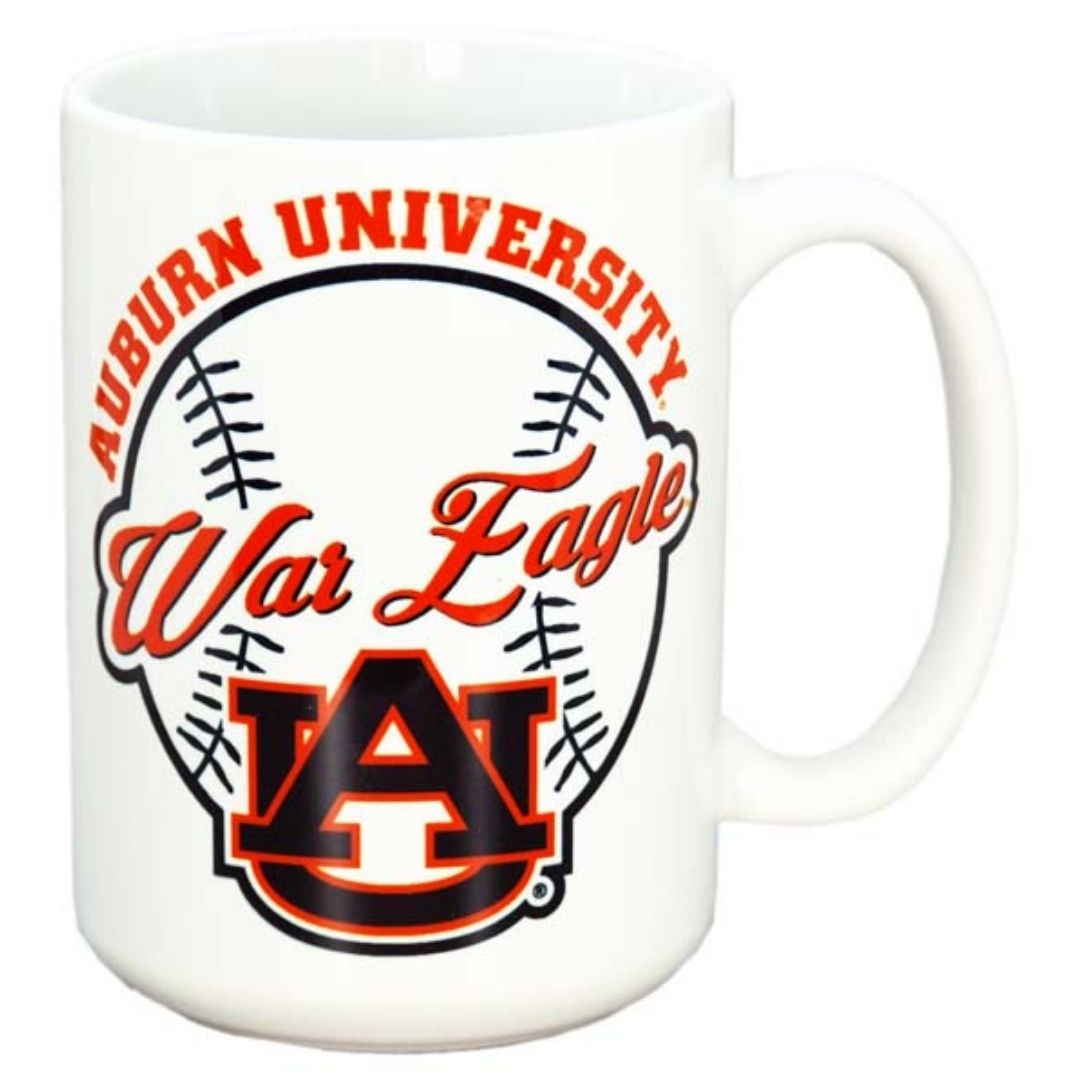 Auburn baseball mug