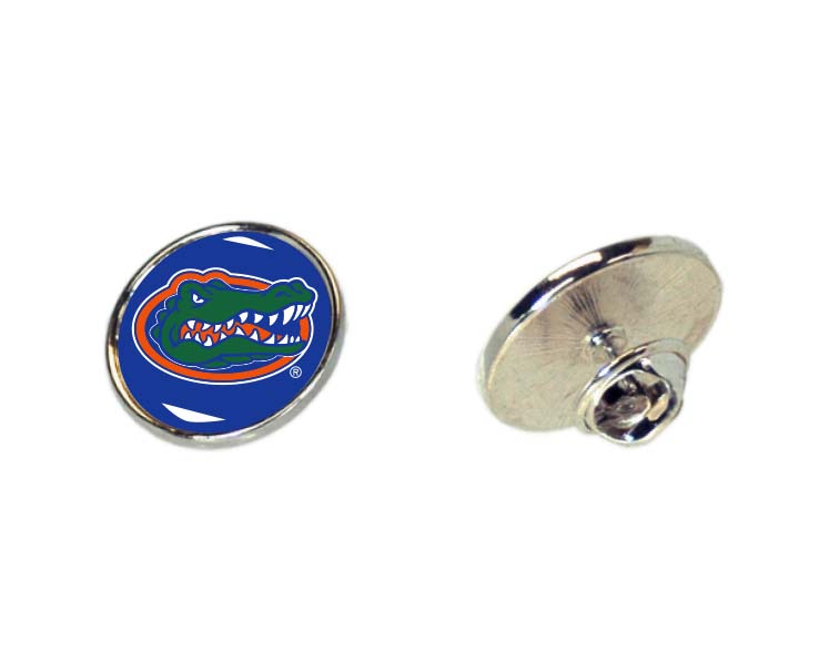 FLORIDA GATORS JEWELRY LAPEL PIN LOGO DOMED