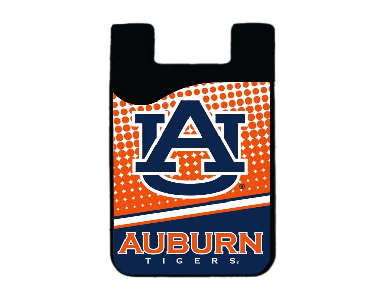 AUBURN TIGERS MEDIA CELL PHONE CARD HLDR DOT SPLIT