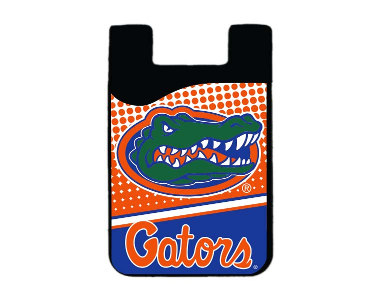 FLORIDA GATORS MEDIA CELL PHONE CARD HLDR DOT SPLIT