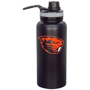 OREGON STATE BEAVERS MUG TUMBLER SS WATER BTL BLK (36oz)