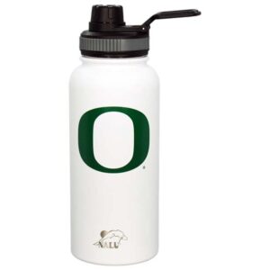 OREGON DUCKS MUG TUMBLER SS WATER BTL WHI (36oz)