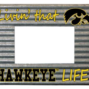 IOWA HAWKEYES FRAME PHOTO GALV CORR LIVIN LIFE