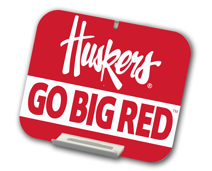 NEBRASKA CORNHUSKERS MEDIA CHARGER QI SQ 5W SLOGAN