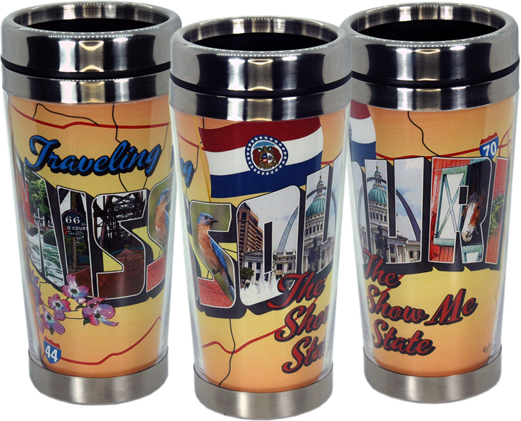 MISSOURI MUG TRAVEL INSERT POSTCARD
