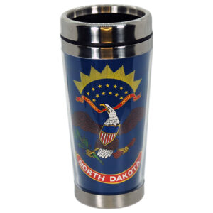NORTH DAKOTA MUG TRAVEL INSERT STATE FLAG
