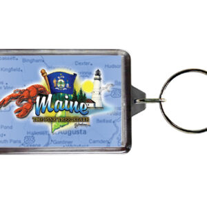 MAINE KEYCHAIN LUCITE ELEMENTS