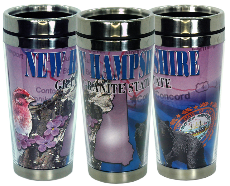 NEW HAMPSHIRE MUG TRAVEL INSERT MONTAGE