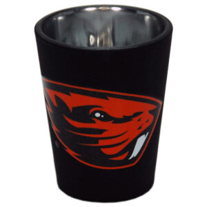 OREGON STATE BEAVERS SHOTGLASS MATTE BLK