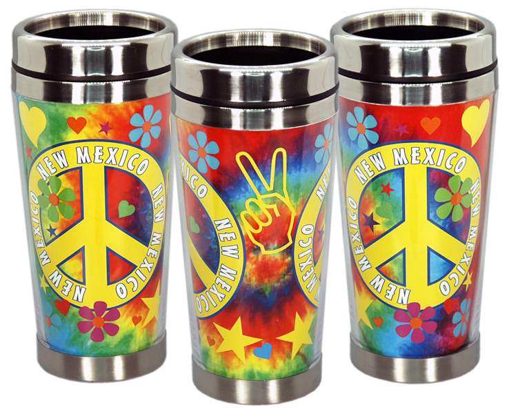NEW MEXICO MUG TRAVEL INSERT TIE DYE