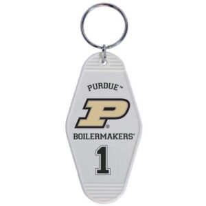PURDUE BOILERMAKERS KEYCHAIN MOTEL WHI