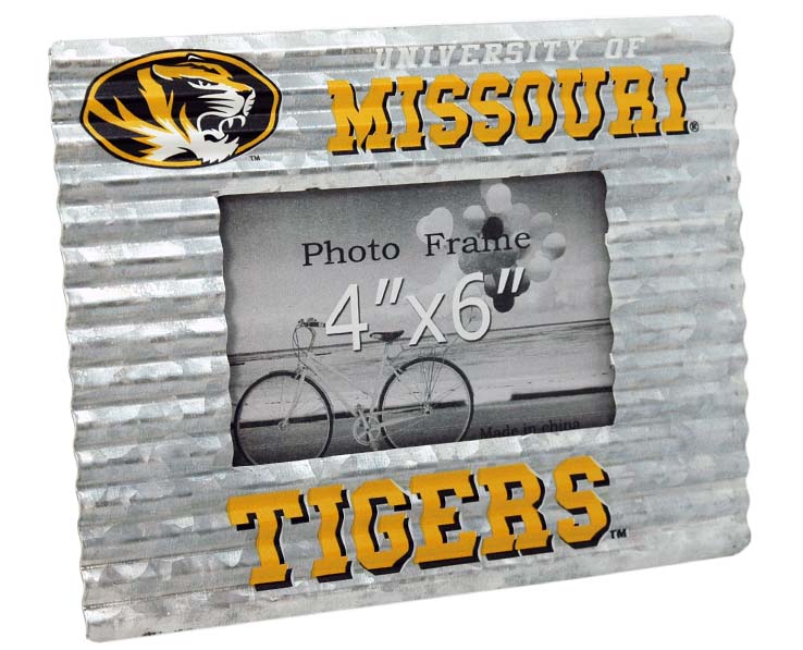 MISSOURI TIGERS FRAME PHOTO GALV CORR UNIV