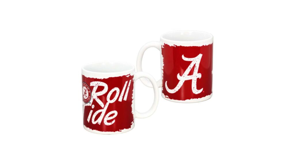 two sports themed mugs