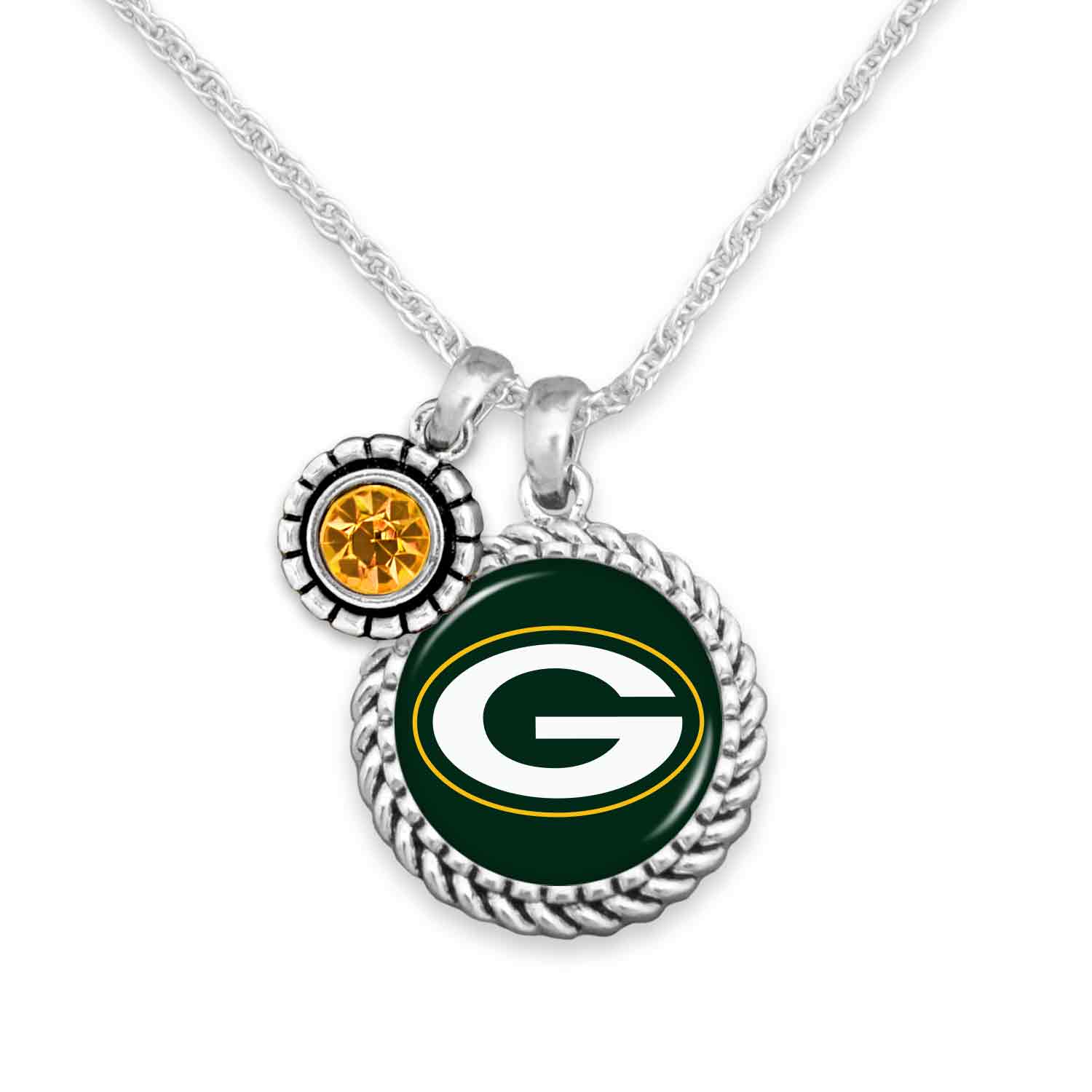 green bay packers necklace