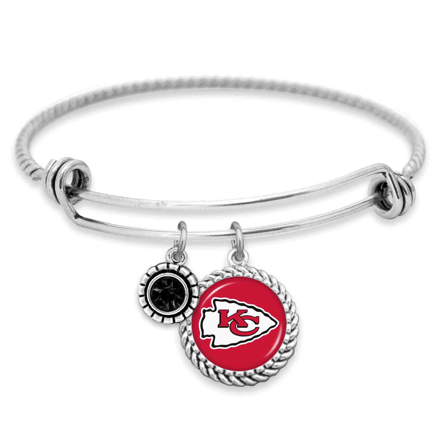 KANSAS CITY CHIEFS JEWELRY BRACELET OLIVIA