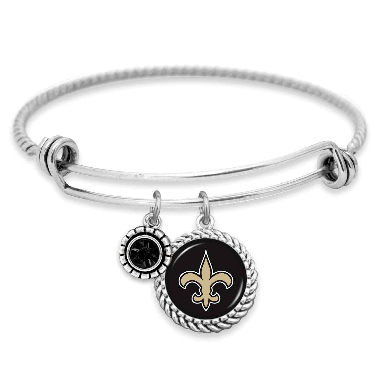 NEW ORLEANS SAINTS JEWELRY BRACELET OLIVIA