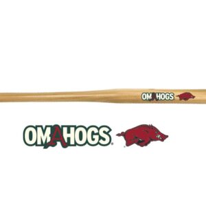 ARKANSAS RAZORBACKS BASEBALL BAT OMAHOGS