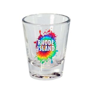 RHODE ISLAND SHOTGLASS TIE DYE