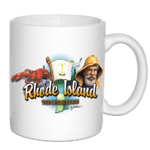 RHODE ISLAND MUG CERAMIC ELEMENTS (11oz)