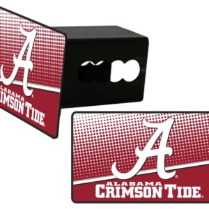 ALABAMA CRIMSON TIDE CAR TRAILER HITCH COVER DOT PATTERN