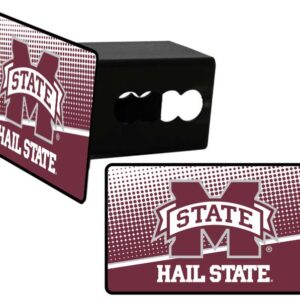 MISSISSIPPI STATE BULLDOGS CAR TRAILER HITCH COVER DOT PATTERN