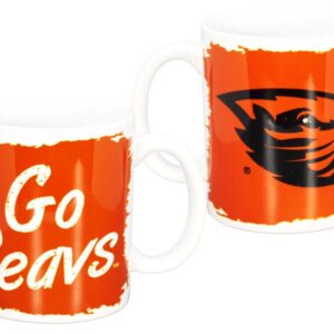 OREGON STATE BEAVERS MUG CERAMIC TORN DSG (11oz)
