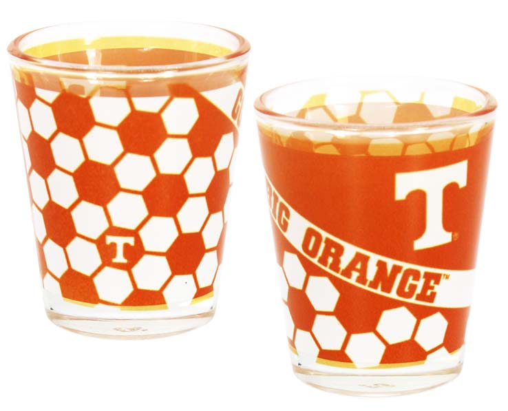 TENNESSEE VOLUNTEERS SHOTGLASS HONEYCOMB