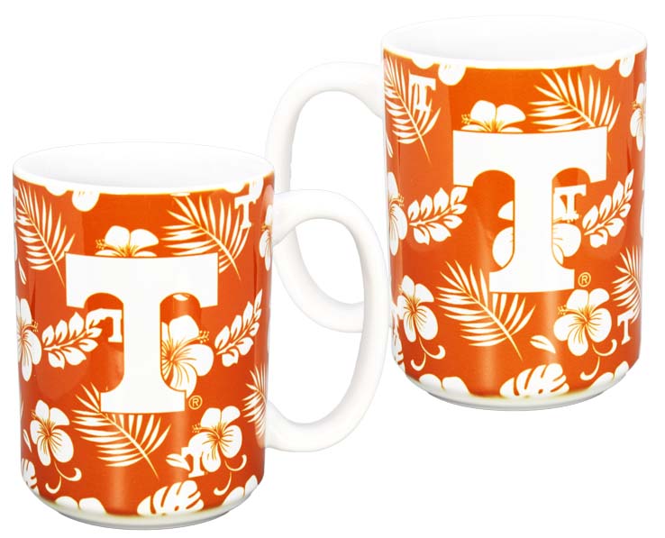 TENNESSEE VOLUNTEERS MUG CERAMIC GRANDE ALOHA (15oz)