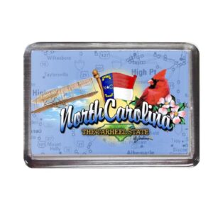 NORTH CAROLINA MAGNET ACRYLIC ELEMENTS