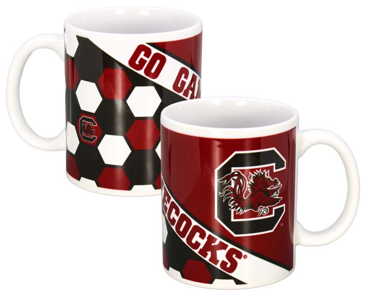 SOUTH CAROLINA GAMECOCKS MUG CERAMIC HONEYCOMB (11oz)