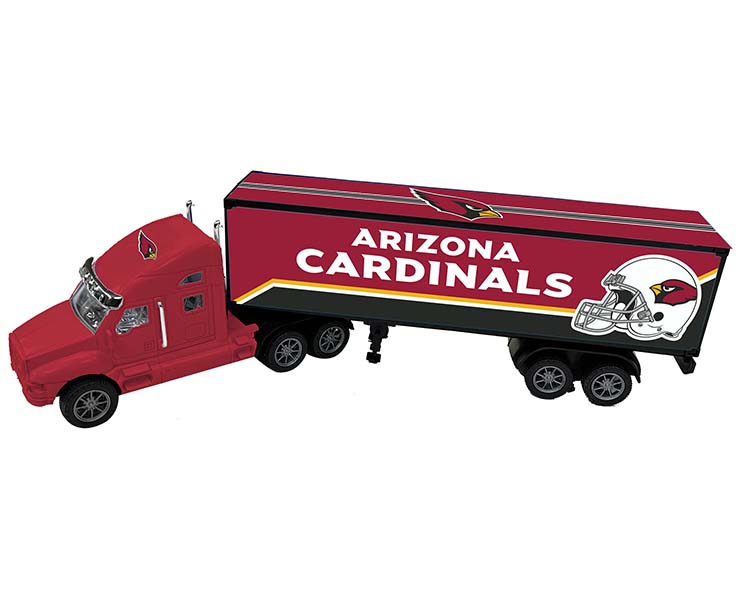 ARIZONA CARDINALS TOY TRUCK BIG RIG DK RED Jenkins Enterprises