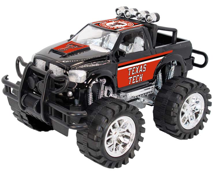 TEXAS TECH RED RAIDERS TOY TRUCK MONSTER BLK