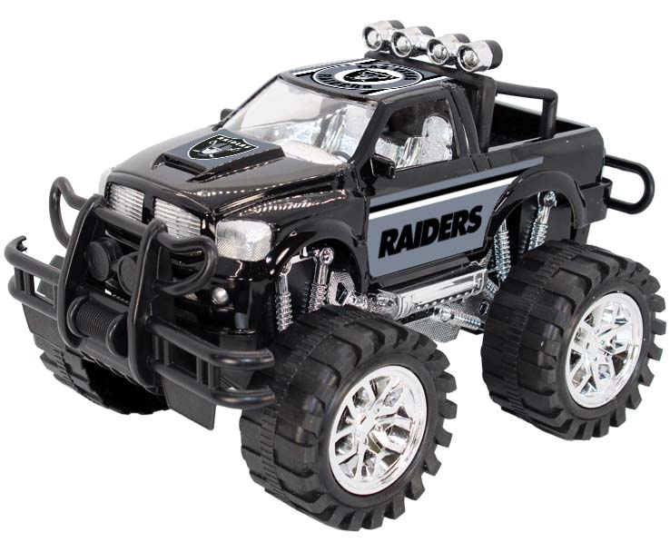 LAS VEGAS RAIDERS TOY TRUCK MONSTER BLK