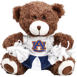 AUBURN TIGERS PLUSH BEAR CHEERLEADER W DRESS NAVY