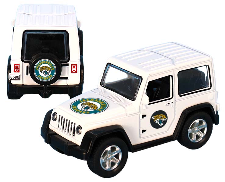 JACKSONVILLE JAGUARS TOY TRUCK ATV PULL BACK WHT