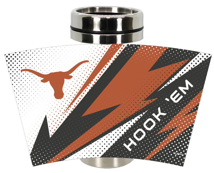 TEXAS LONGHORNS MUG TRAVEL INSERT BOLT (14OZ)