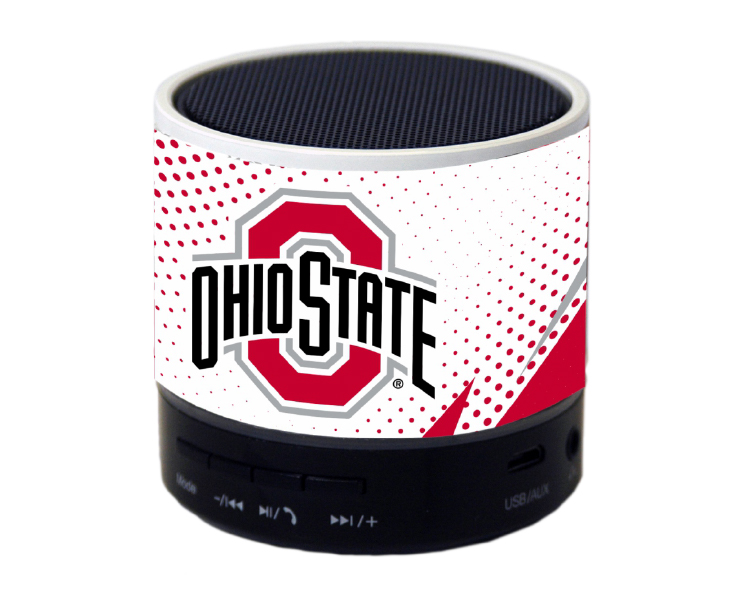 OHIO STATE BUCKEYES MEDIA SPEAKER MINI BLUETOOTH BOLT
